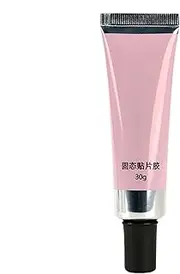 Gel Glue for Nails,30g Solid Nail Tips Gel Glue | Press on Nail Adhesive, Soft Gel Nail Glue, Long Lasting Acrylic Nail Glue for Nail Tip Press on Nails