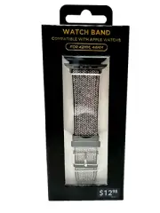 Watch Band Compatible With Apple Watch For 42mm, 44mm B/W Color Free Shipping