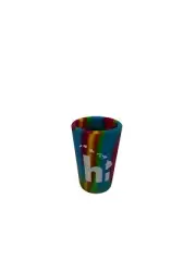 HAWAII Silipint Unique Silicone 1.5 Oz Drinking Shot Glass Soft Tie Dye