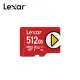 【Lexar雷克沙】PLAY microSDXC UHS-I V30 A2 512GB 256GB 128GB 記憶卡($399)