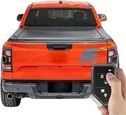 ALCYBD Retractable Aluminum Tonneau Cover Bed Cover Offroad Pickup Truck Compatible for Ford F-150 Raptor