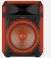 Monster X6 All-in-One Bluetooth Speaker with PA System & Tri-Pod Stand