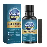 Toenail Fungus Treatment Extra Strength, Safely and Gently 1 Fl Oz