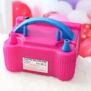 Electric Balloon Pump Ballon Inflator 600W Power 2 Nozzles Portable AU Plug Air