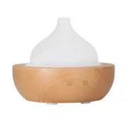 Aroma Aromatherapy Diffuser Led Oil Ultrasonic Air Humidifier Glass Wood