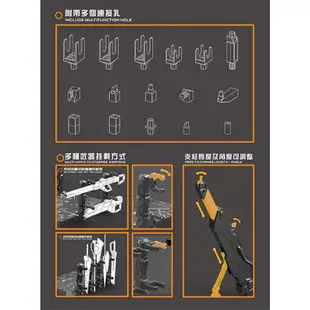 【鋼普拉】現貨 大林模型 鋼彈 多功能格納庫 武器庫 展示台 支架底座 MG HG RG MB HIRM 附燈組 水貼紙