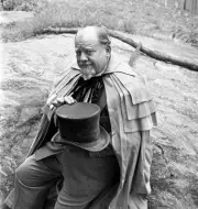 Burl Ives As A Hangman In 'The Second Stranger' 1956 4 Old TV Photo