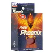 KMC - Hyper Phoenix Sleeves - Red (100ct)