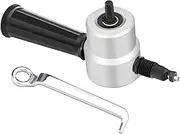 Double Head Metal Nibbler Cutter Drill Attachment for Sheet Metal Iron Stainless Steel Plastics Wood Precision Cutting Tool
