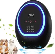 Qualirey Ozone Odor Eliminator with Uvc Lights Cat Litter Deodorizer Dog Poof...