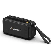 SANSUI F30 Portable Wireless bluetooth Speaker Dual 52mm Speakers Bass Diaphragm RGB Light 34H Playback Hands-free Calls