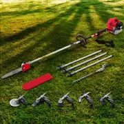 65CC 7-IN-1 Pole Chainsaw Hedge Trimmer Brush Cutter Whipper Snipper 5.6m 12"