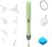 Nail Design Tools,Ergonomic Nail Tools Kit | Artists Supplies With 9 Replacement Heads for Home Garden Crafts Hobby Adults Beginners Children Professionals
