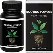 Root Powder for Plants, Propagation Growth Booster, Water-Soluble Formula, Easy-to-Use 100g Plant Fertilizer for Cuttings, Flower Beds, Potted Plants, Shrubs, Garden Use