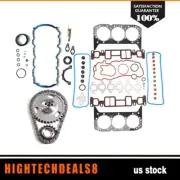 Full Gasket Set Timing Chain Kit For Oldsmobile Isuzu GMC Chevrolet 4.3L