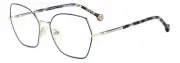 CAROLINA HERRERA HER-0272 Eyeglasses Eye Glasses GD NUC MTBLUE Authentic New 56m