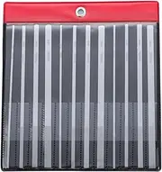 GZHZM Diamond polishing files set 12Pcs CF-400 Ultra Thin Flat Shaped File Hand Tools 180mm Grit 150# 200# 400# for metal Ceramic