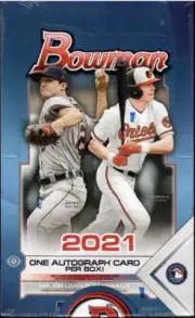 2021 Bowman Baseball Hobby Box