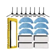 For 360 C50 C30 Robot Vacuum Cleaner Main Side Brush Mop Hepa Filter Accessories Kit