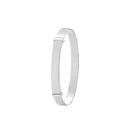 925 Sterling Silver Girls Expander Bangle - 5mm, 6 Grams 222582U