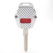 Silver Key Cover Case Shell for Kawasaki Ninja250/Ninja300/600/Ninja650/ZX 250R