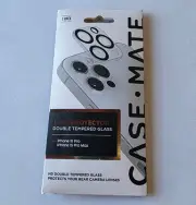 NEW Case-Mate Tempered Glass Lens Protector for Apple iPhone 15 Pro / 15 Pro Max