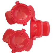 3 Pieces New Dough Press Mini Curry Puff Dumpling Mold Tool Free Shipping