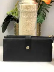 NWT RADLEY LONDON Exclusive Matinee Black Soft Leather Bi-fold Wallet