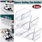 Wine Beer Stacking Bottle Rack Kitchen Space Saving Can Holder Fridge Organiser