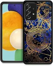 [CARLOCA] Compatible with Samsung Galaxy A53 5G Case,Time Lord Writing Pattern Design for Girl Boy Shockproof Anti-Scratch Case for Samsung Galaxy A53 5G