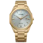 BM7492-57A Citizen Eco-Drive Octagon Silver Dial Men Watch