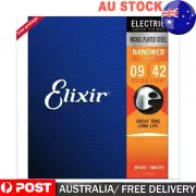 Elixir NANOWEB Electric Guitar Strings Nickel-plated Steel 6 Strings Set 12002