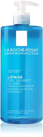 [La Roche Posay] La Roche-Posay Lipikar Cleansing Shower Gel Soothing Protective Sensitive Skin 750ml