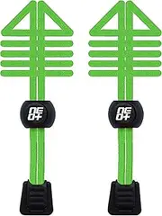 [NEO+] (NEON GREEN) - Packs of Elastic Lock Shoelaces For Running & Triathlon - UK SELLER