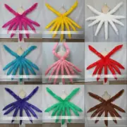 Game League of Legends the Nine Tails LOL Many Color Fox Ahri Cosplay Prop Tail