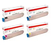 OKI C911 BK, C, M, Y Set of 4 Colour Laser Toners