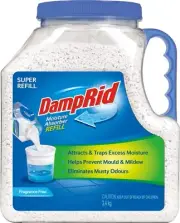 DampRid Moisture Absorber Refill 3.4kg Economy Bulk Fragrance Free Damp Rid NEW.