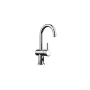 Dan Elle Gooseneck Basin Mixer Pin Lever Handles Chrome