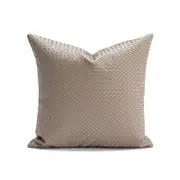 Anyhouz Pillowcase Khaki Woven Decorative Cushion Cover
