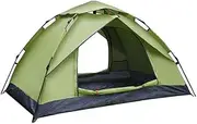 Outdoor Camping Tent,Automatic Open Beach Double-Layer Ultralight Type That Can Accommodate 3-4 People,210 * 150 * 120cm