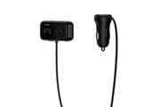 Baseus Bluetooth 5.0 FM Transmitter Handsfree USB Charger Car Kit Radio Adapter