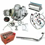 125cc Engine Motor Electric 3+1Reverse Assembly for ATC70 TRX90X ATV Quad Taotao