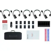 Hollyland Solidcom SE Pro 1.9Ghz Intercom System - 5 Person Kit