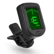 Guitar Tuner for All Instruments Clip on Electronic Tuner for Guitar Bass Ukulel