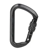 AXIS BIG D ALLOY CARABINER SCREW LOCK OR AUTO TRI LOCKING UIAA & CE CERTIFIED