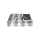 50 X 60 Grey And White Modern Contemporary Heated Throw Blankets