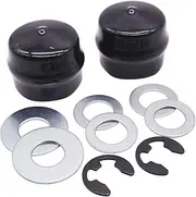 Lawn Tractor Front Wheel Axle Hardware Kit,Hub Cap, Washers, E-Clip 104757X428 121749X 532188967 R27434 for Craftsman Poulan Husqvarna