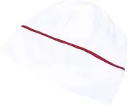 [LIFKOME] Classic Chef Hat Unisex Restaurant Working Hat Durable Breathable Cooking Cap Stylish Design for Professional Appearance for Kitchen Use with Stripes