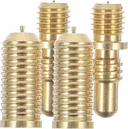 BRIGHTFUFU Pool Cue Tip Screw Parts 2 Sets Billiard Cue Joint Screws High-Strength Anti-wear Professional Pool Rod Accessory Kit