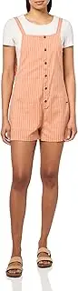 [Volcom] womens Stone Strut Relaxed Fit Overall Short Romper